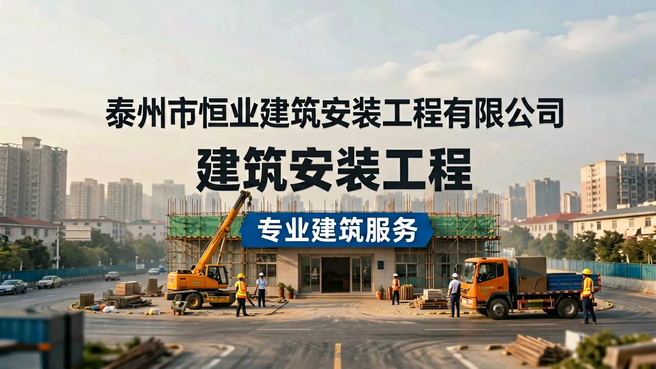 泰州市恒业建筑安装工程有限公司 主题配图